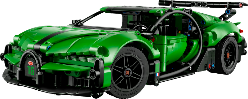 Green Bugatti Chiron Pur Sport Hypercar