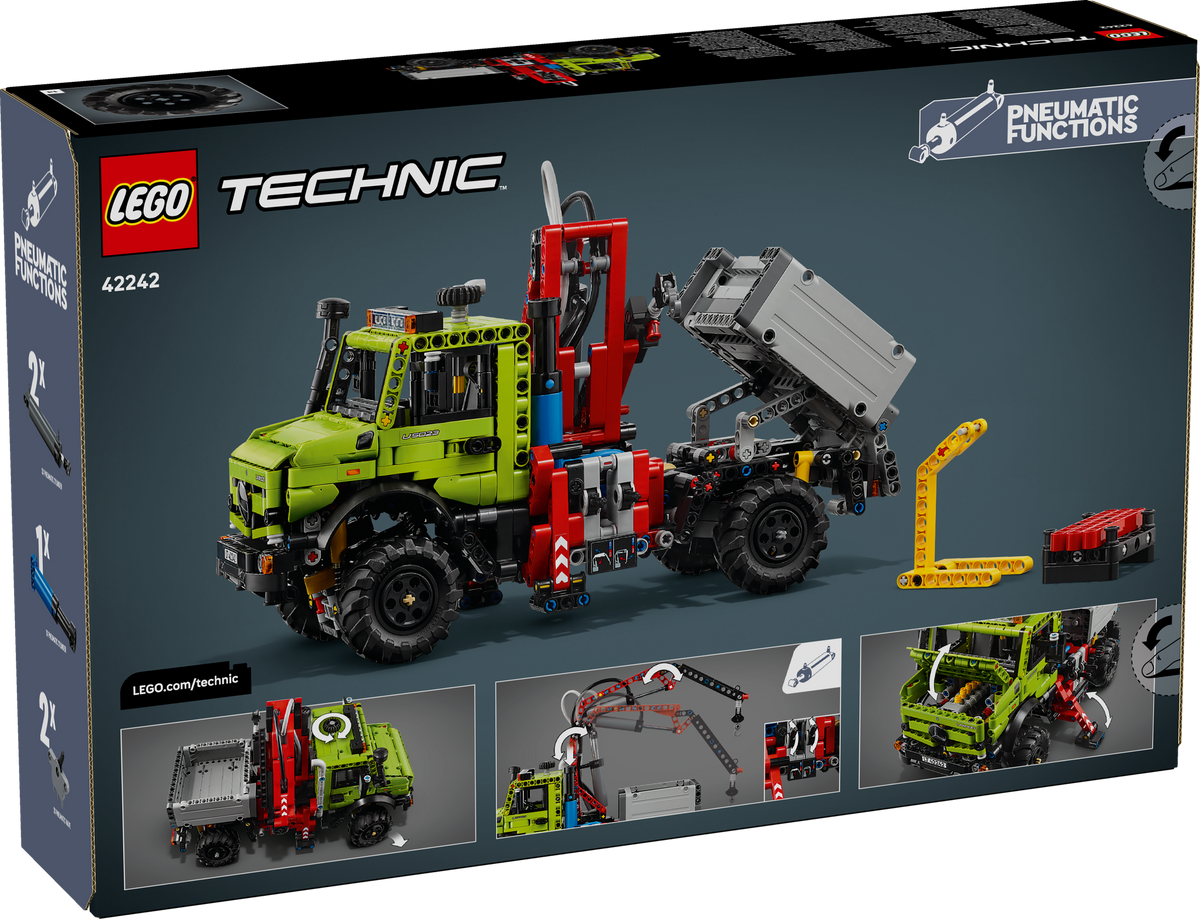 Mercedes-Benz Unimog U 5023 with Crane