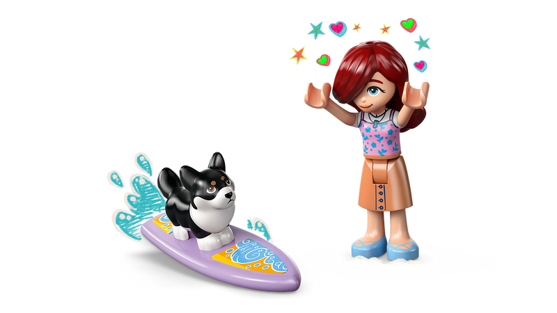 Surfing Dogs and Scooter Adventure