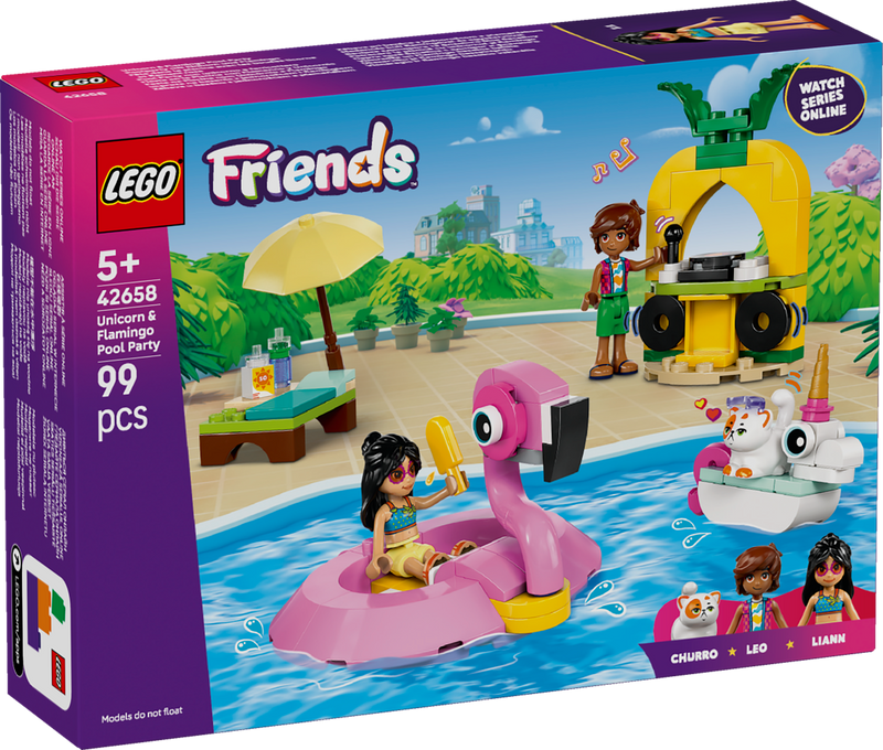 Unicorn & Flamingo Pool Party
