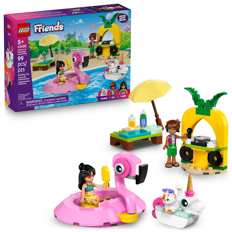 Unicorn & Flamingo Pool Party