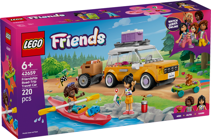 Friendship Road-Trip Travel Car