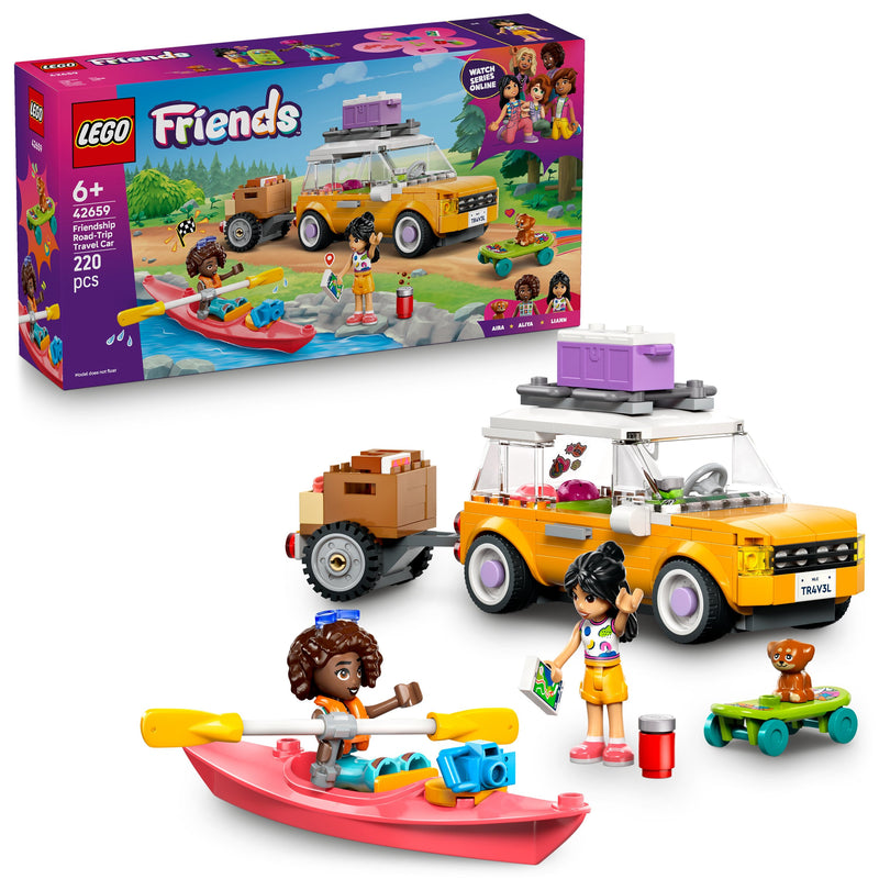 Friendship Road-Trip Travel Car