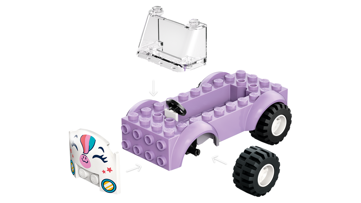 Unicorn Cake Delivery Car