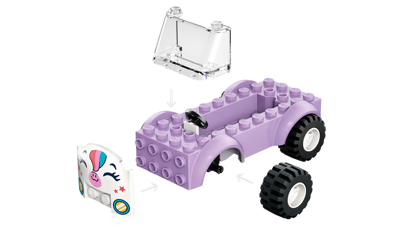 Unicorn Cake Delivery Car