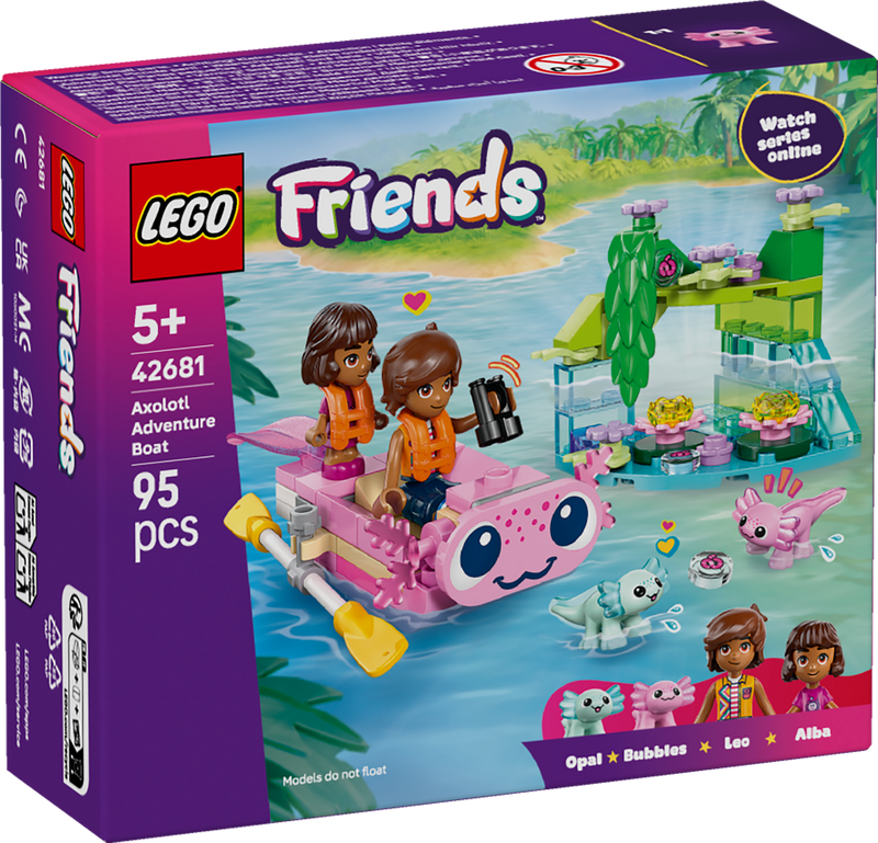 Axolotl Adventure Boat