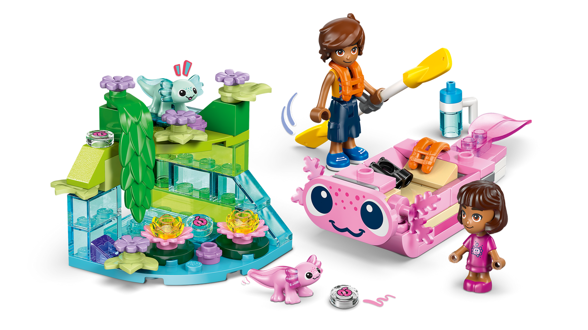 Axolotl Adventure Boat
