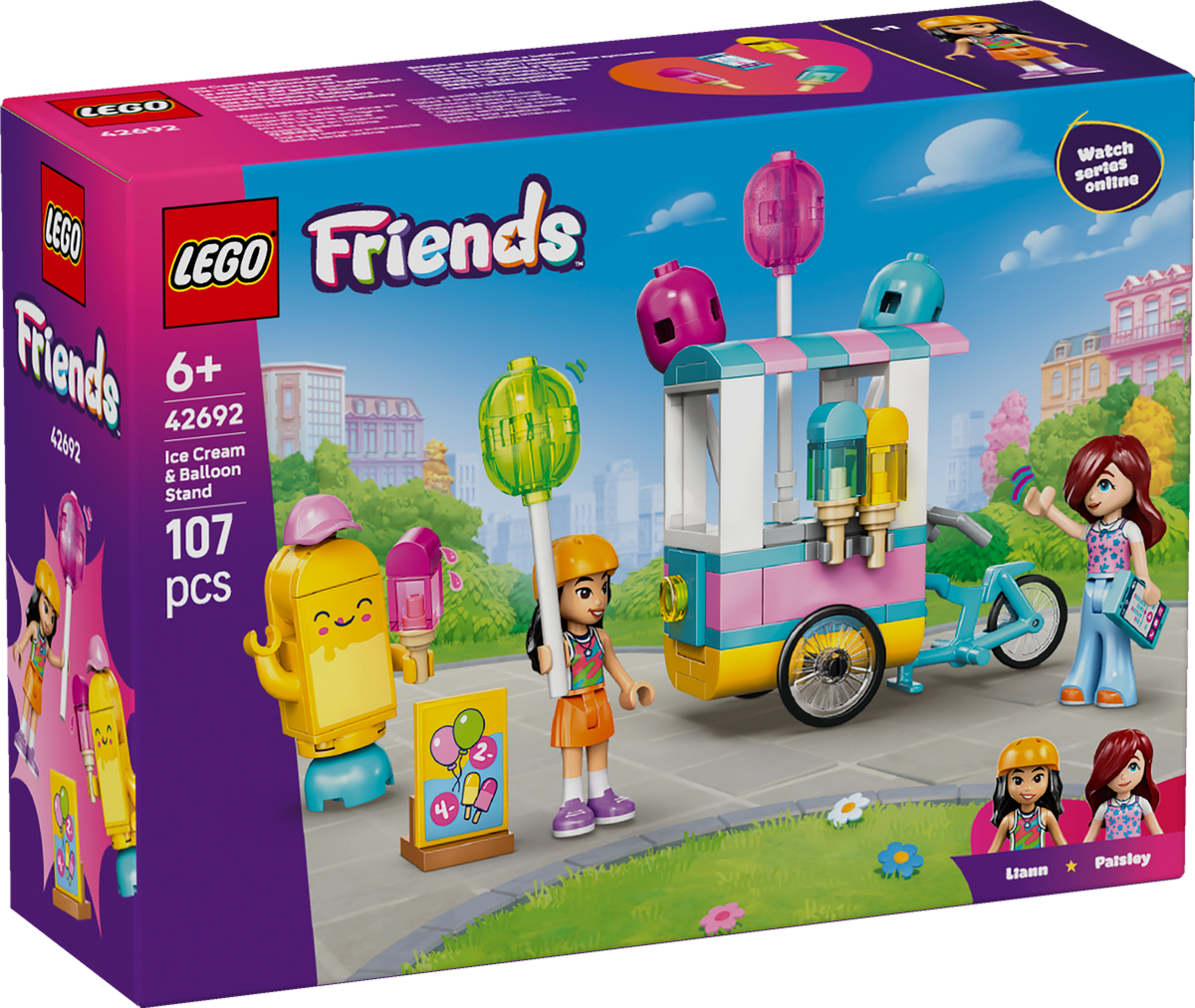Ice Cream & Balloon Stand