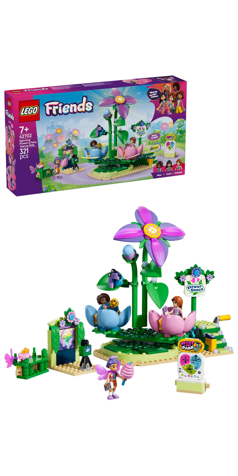 Spinning Flower & Fairy Teacup Ride
