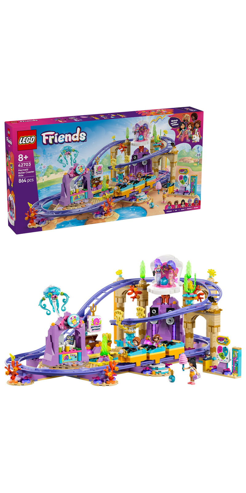 Mermaid Roller Coaster Ride