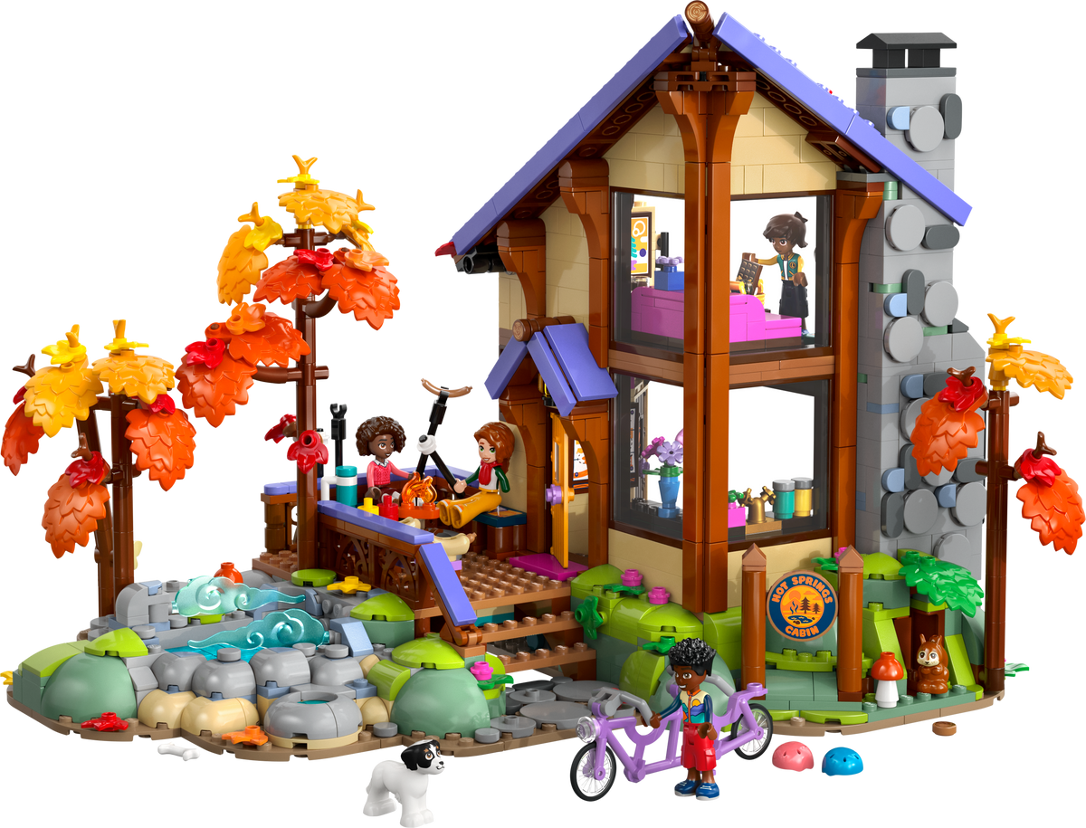 Cozy Fall Forest Cabin