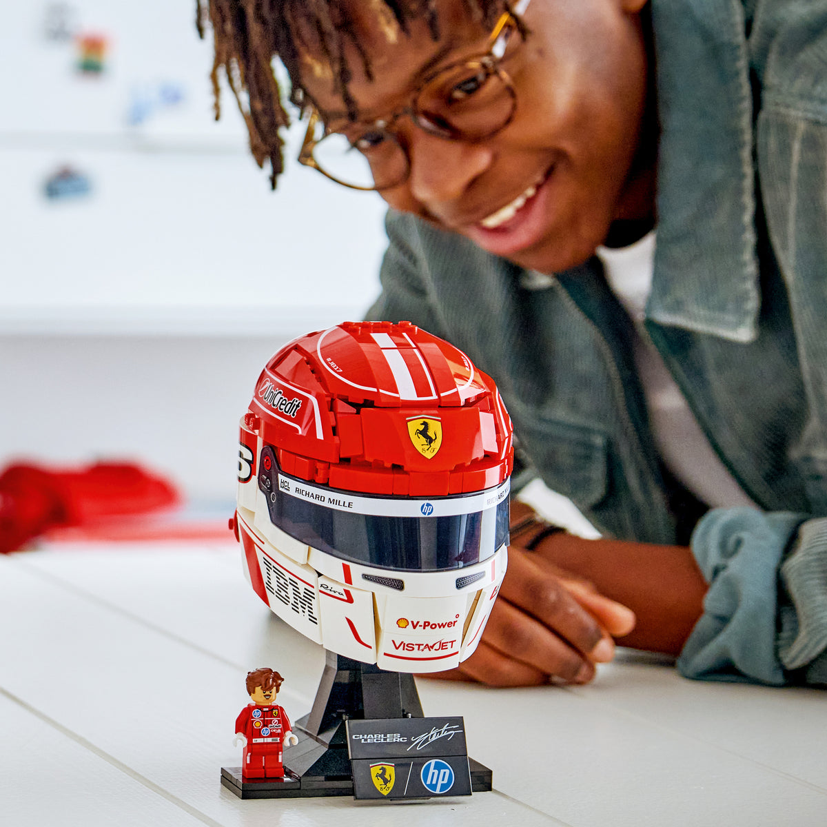 Scuderia Ferrari HP Charles Leclerc Helmet