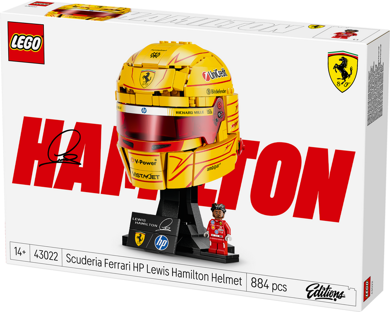 Scuderia Ferrari HP Lewis Hamilton Helmet