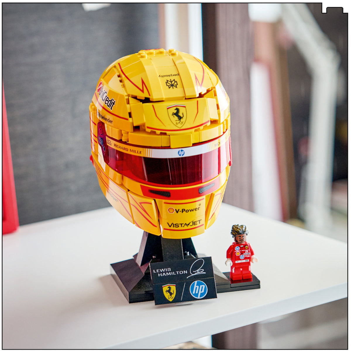 Scuderia Ferrari HP Lewis Hamilton Helmet