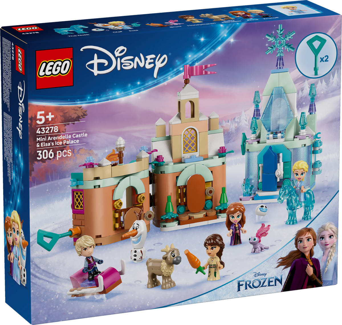 Mini Arendelle Castle & Elsa's Ice Palace