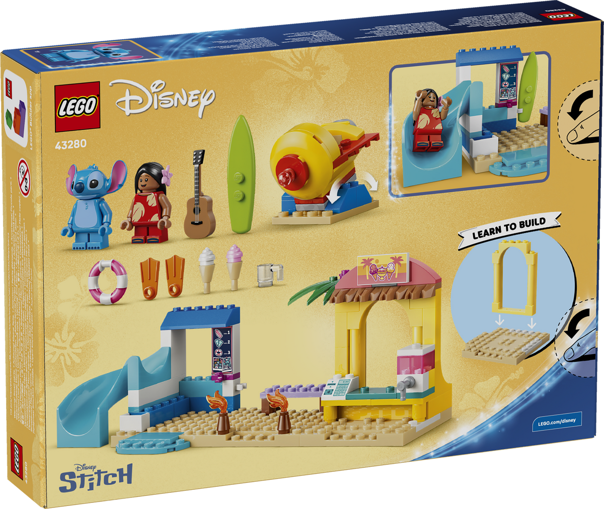 Beach Fun with Lilo & Stitch