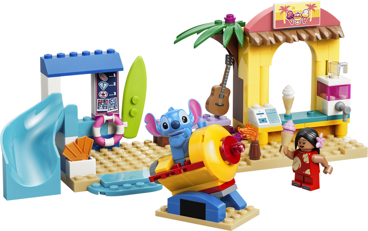 Beach Fun with Lilo & Stitch