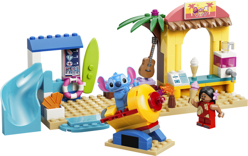 Beach Fun with Lilo & Stitch