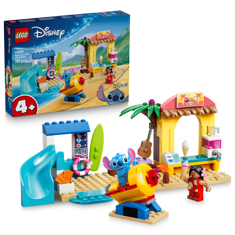 Beach Fun with Lilo & Stitch