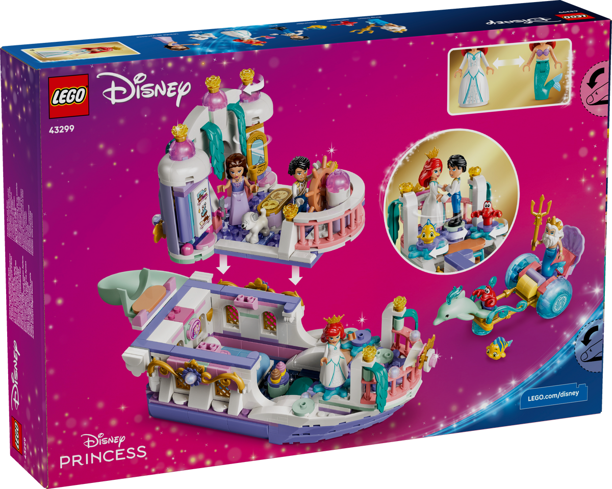 LEGO set 43299, box packaging, view 2