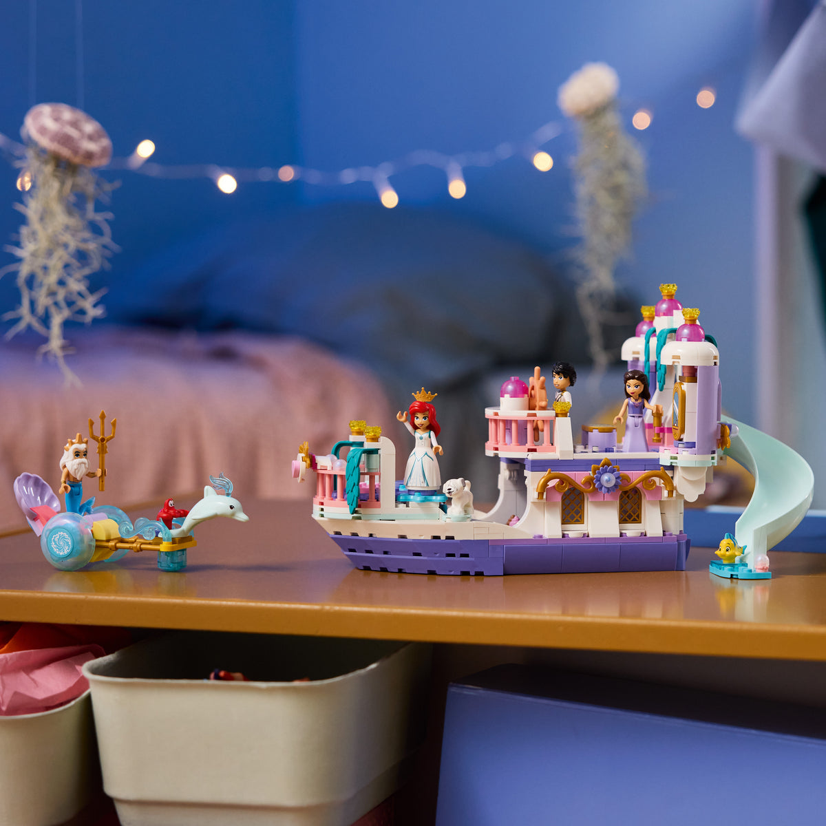 LEGO set 43299, lifestyle shot