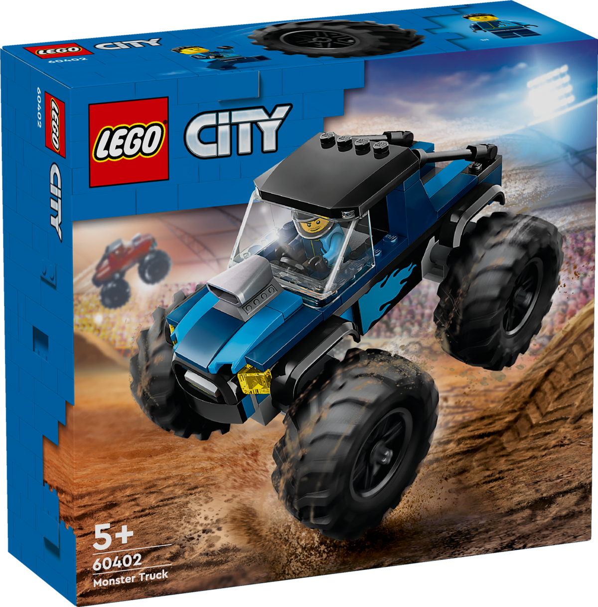 Blue Monster Truck
