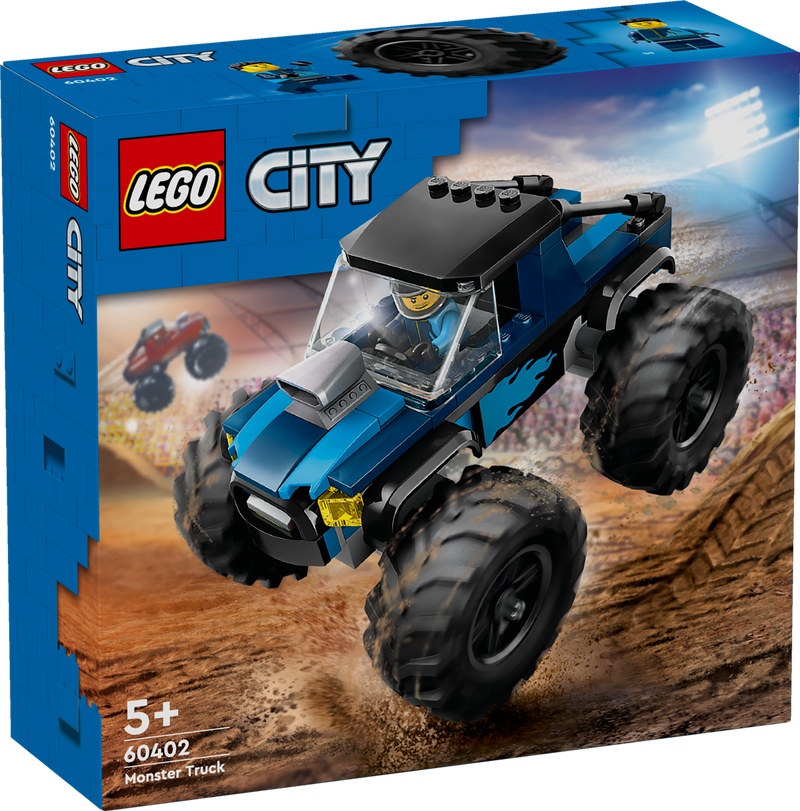 Blue Monster Truck