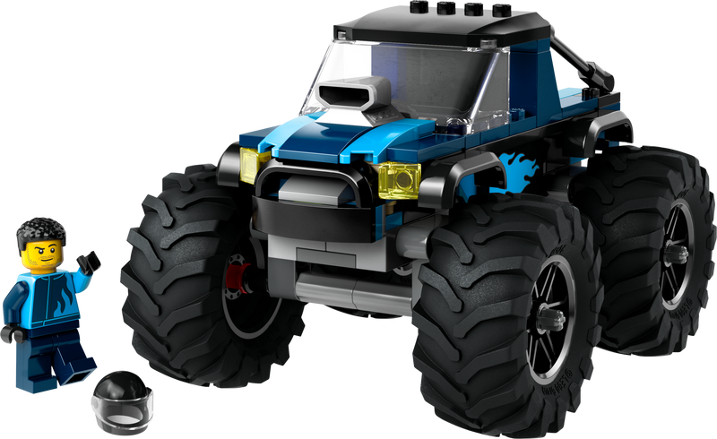 Blue Monster Truck