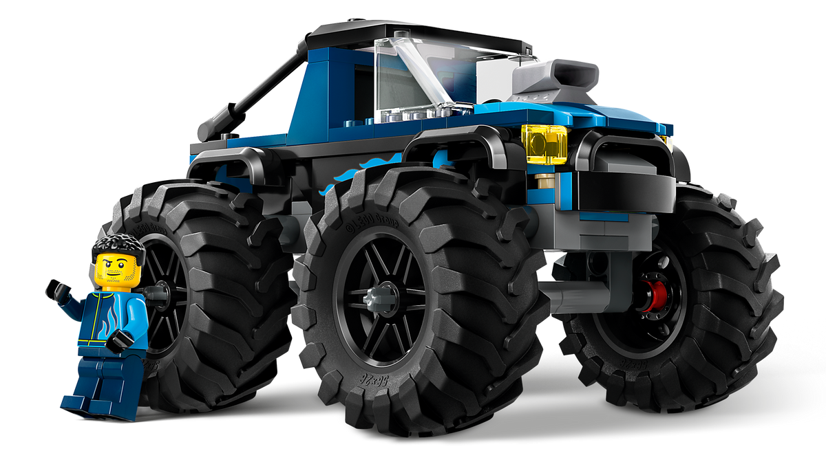 Blue Monster Truck