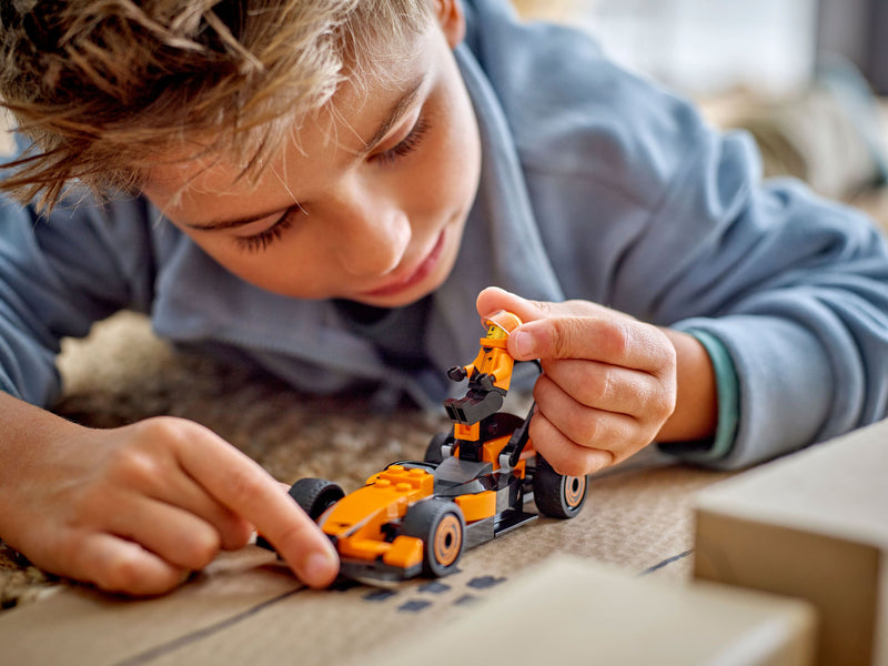 F1® Driver with McLaren Race Car