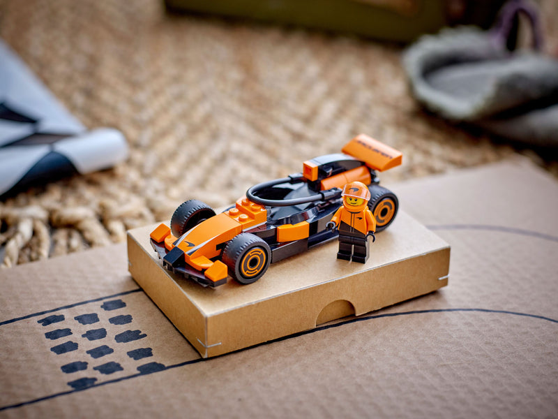 F1® Driver with McLaren Race Car