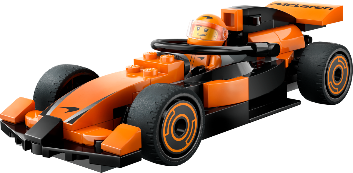 F1® Driver with McLaren Race Car
