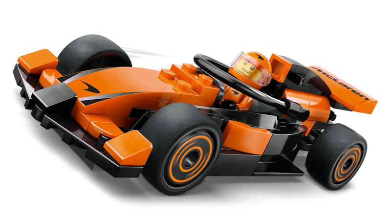 F1® Driver with McLaren Race Car