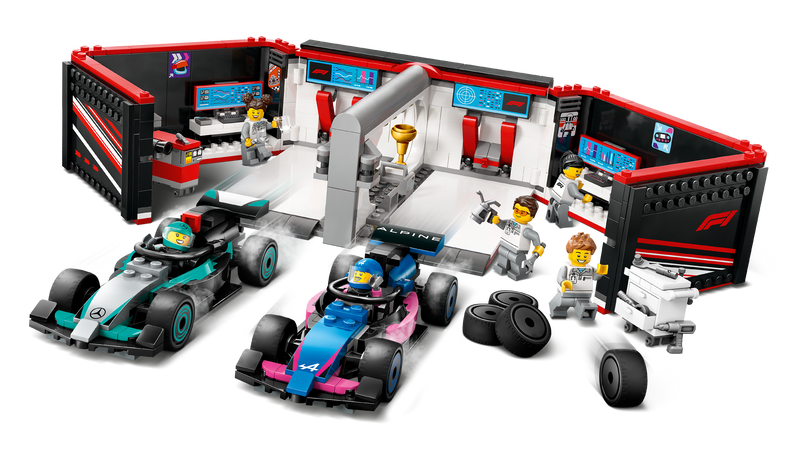 F1® Garage & Mercedes-AMG & Alpine Cars
