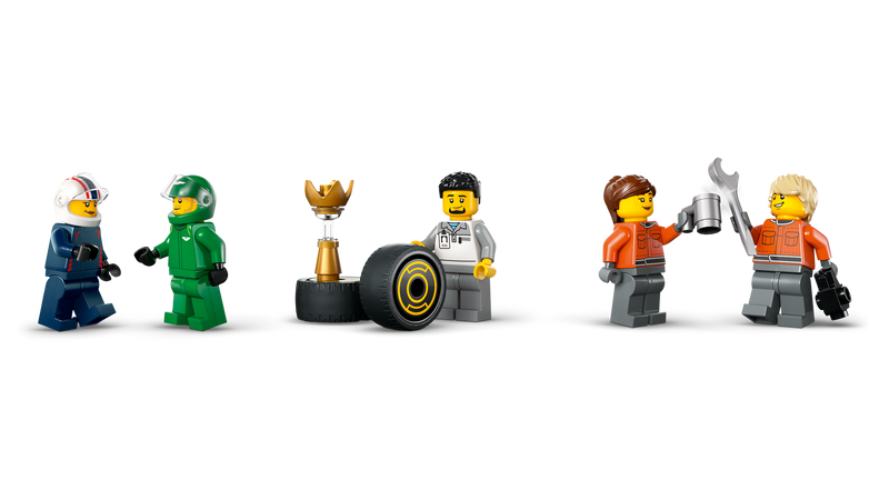 F1® Truck with RB20 & AMR24 F1® Cars