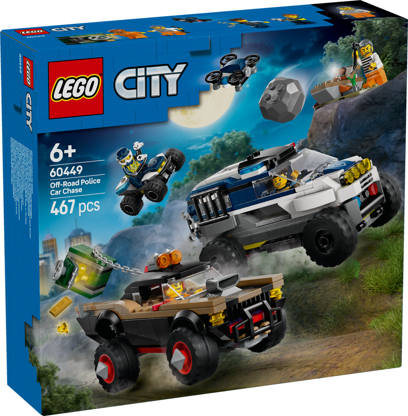Off-Road Police Car Chase