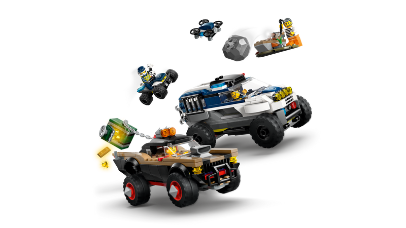 Off-Road Police Car Chase