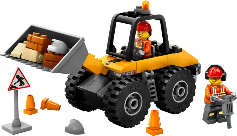 Yellow Construction Wheel Loader