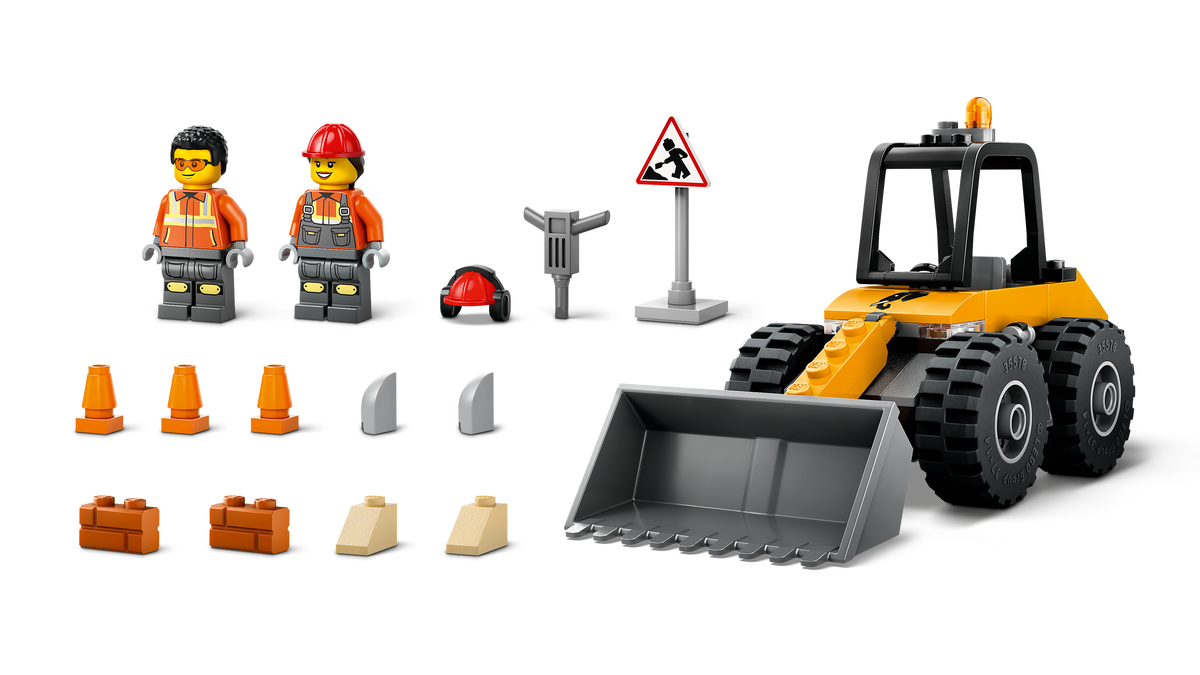 Yellow Construction Wheel Loader