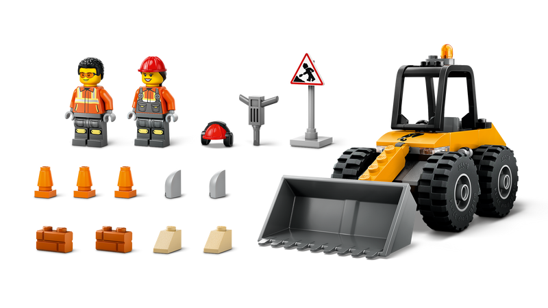 Yellow Construction Wheel Loader