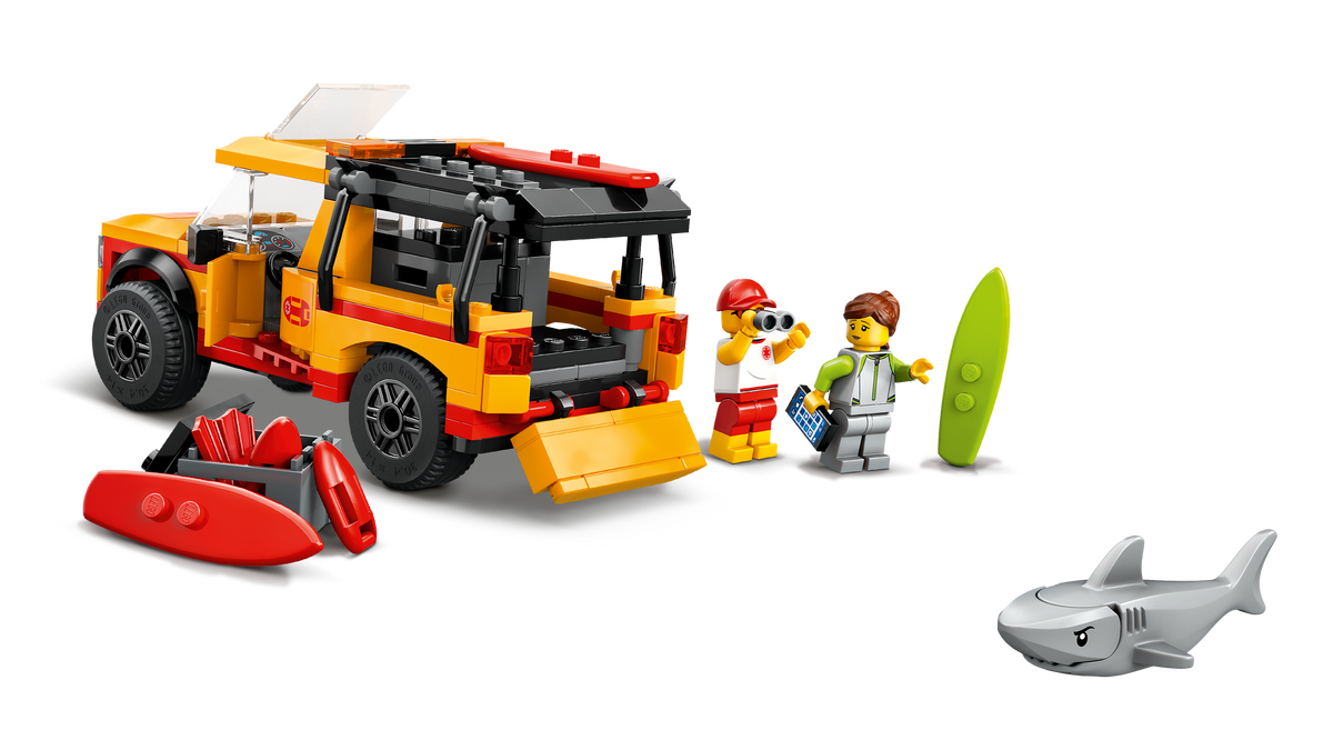 Lifeguard Beach Rescue Truck