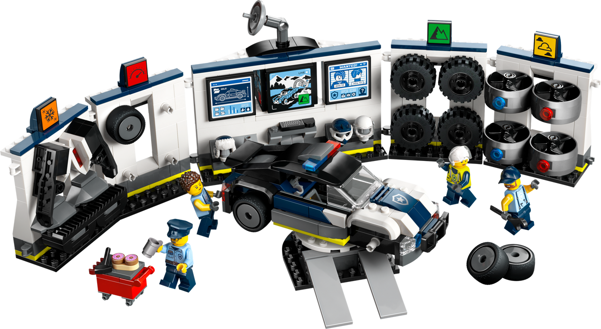 Custom Police Car Garage