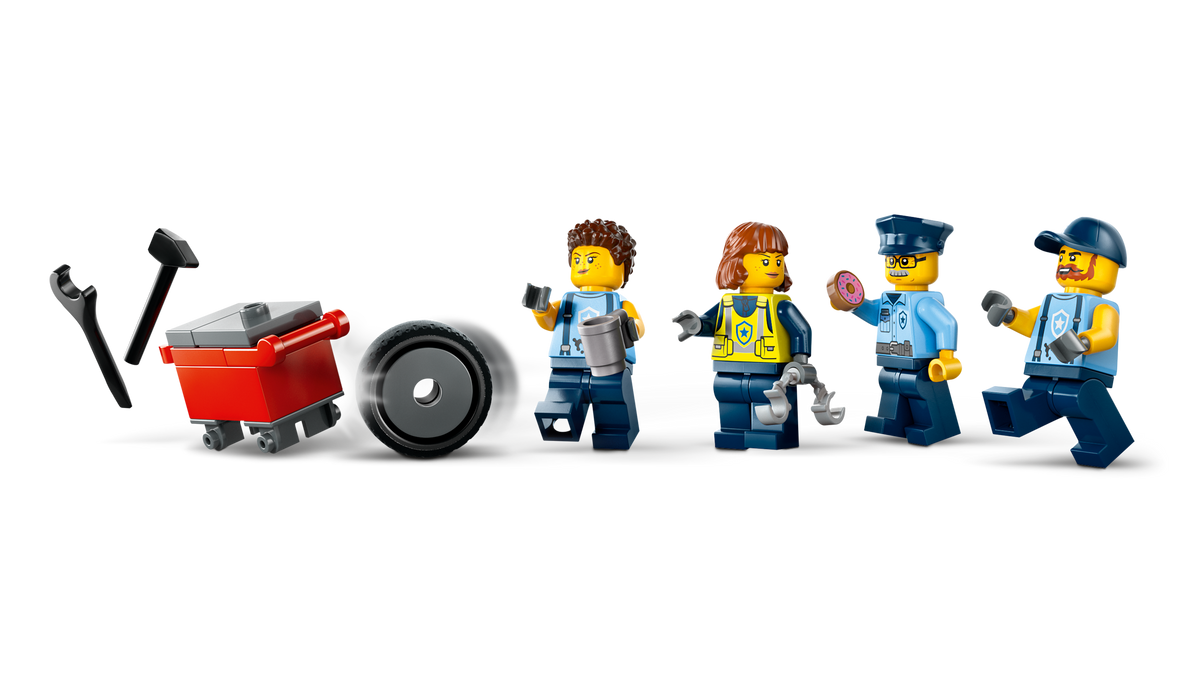 Custom Police Car Garage