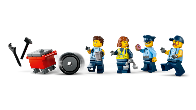 Custom Police Car Garage