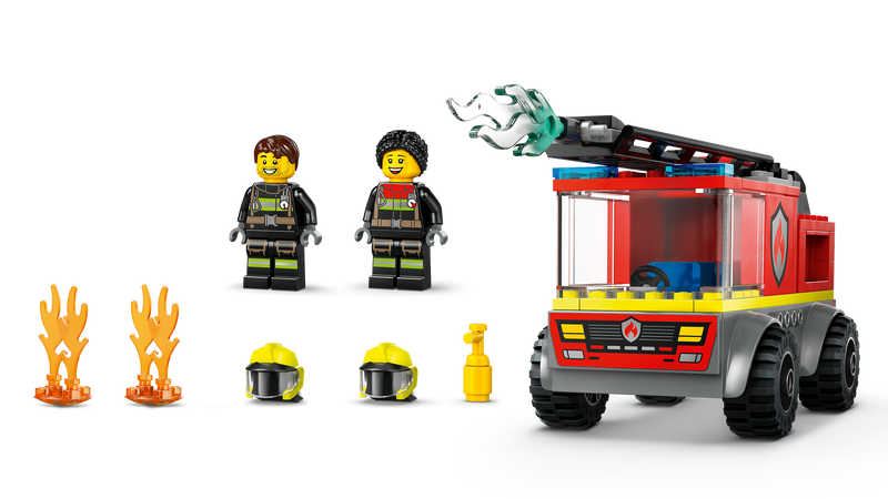 Fire Ladder Truck
