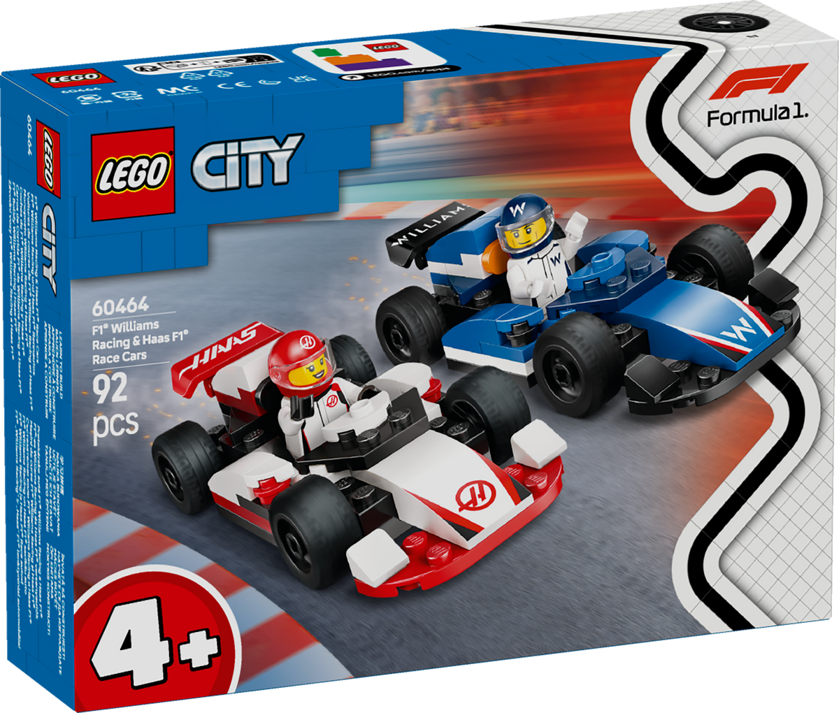 F1® Williams Racing & Haas F1® Race Cars