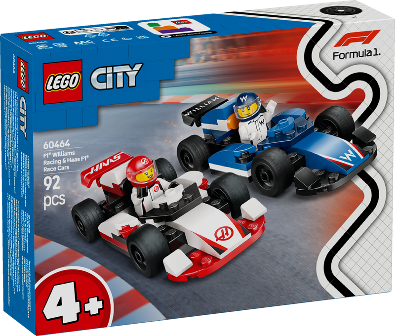 F1® Williams Racing & Haas F1® Race Cars