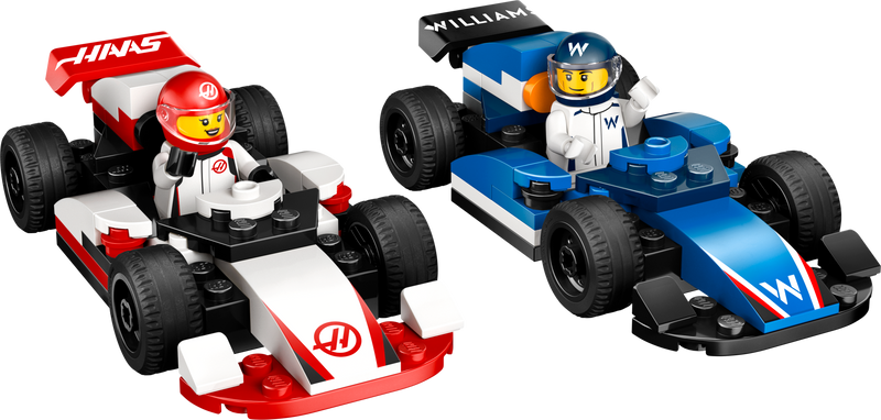 F1® Williams Racing & Haas F1® Race Cars