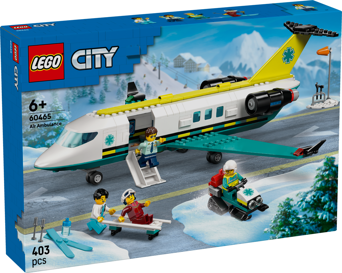 Emergency Air Ambulance Airplane