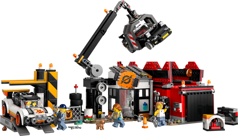 Scrapyard with Cars